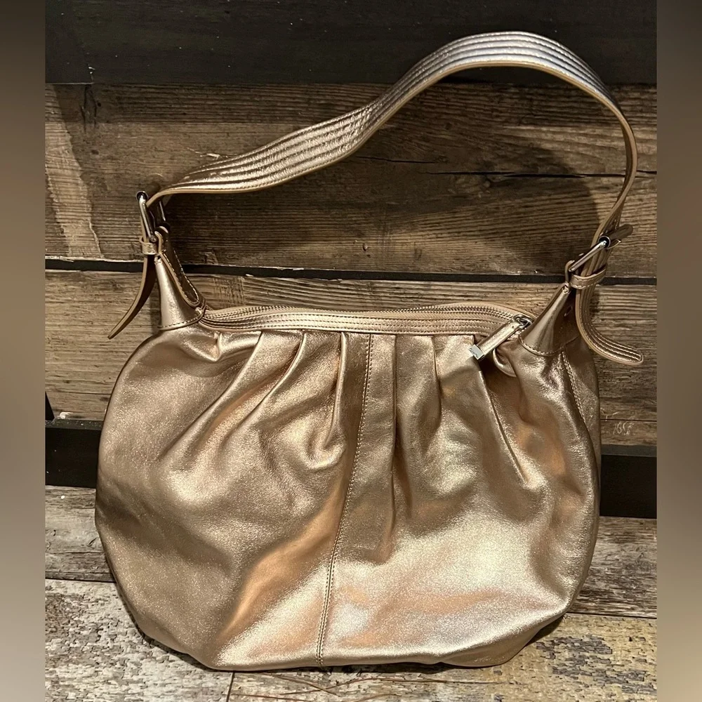 Calvin Klein handbag shoulderbag NWOT metallic